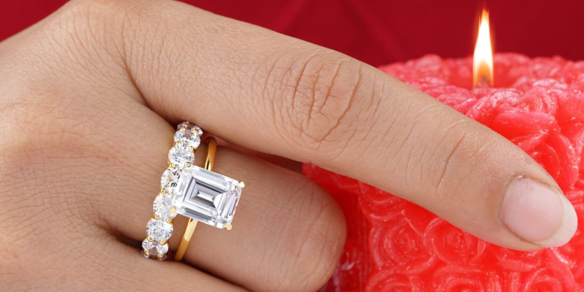 Timeless Beauty: The Romance of Emerald Cut Diamond Rings
