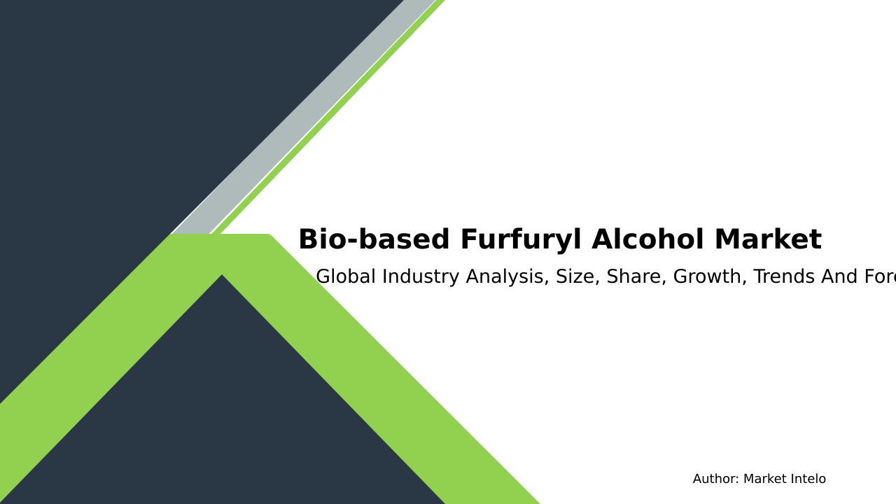 Bio-based Furfuryl Alcohol Market Research Report 2033