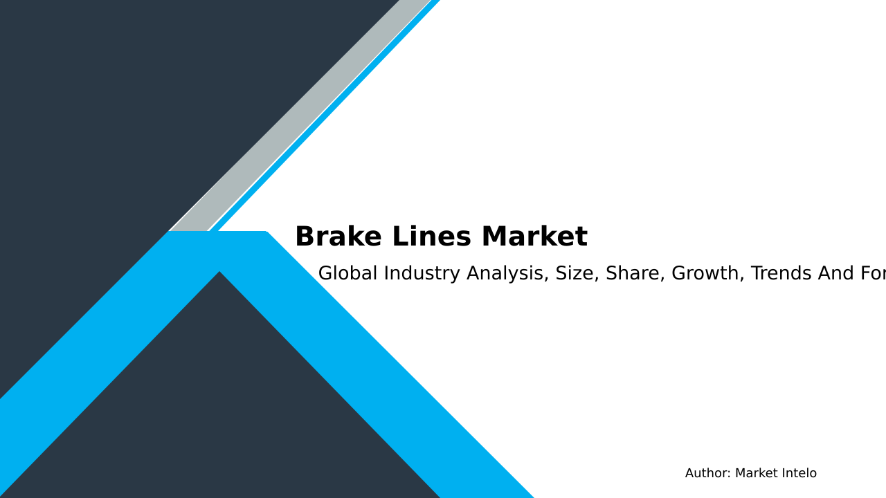 Brake Lines Market Research Report 2033