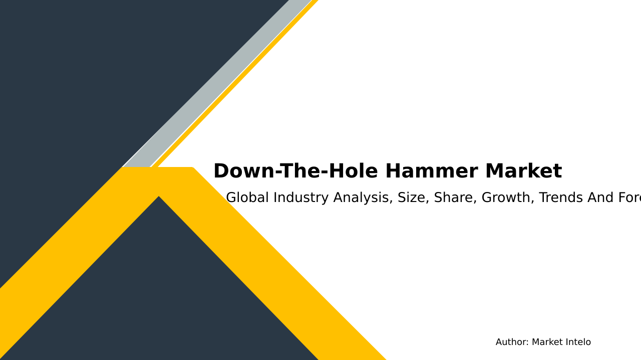 Down-The-Hole Hammer Market Research Report 2033