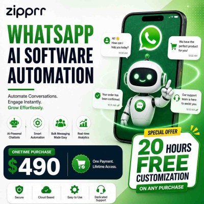 Zipprr AI WhatsApp – Stop Paying Monthly SaaS Fees Profile Picture