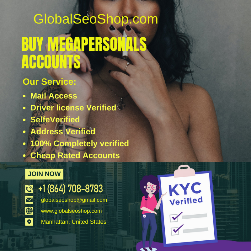 Buy MegaPersonals Accounts -Verified & Aged Posting Accounts